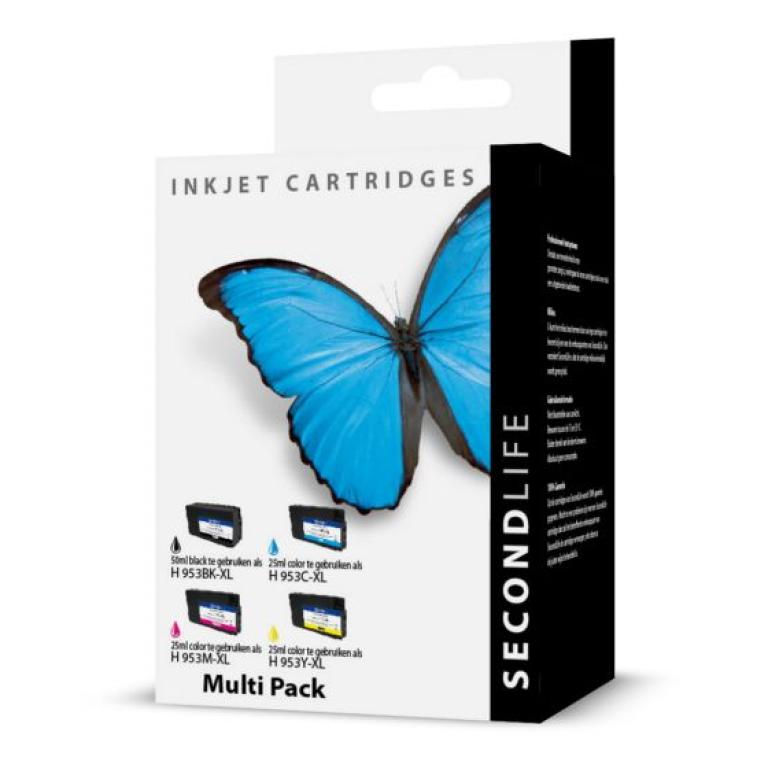 huismerk HP 953XL voordeelset 50 ml + 25 ml (3x)